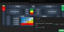 Correct Score Football Software: FCSB versus U. Cluj score probabilities and goals table, with an original result overlay
